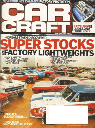 CAR CRAFT 2008 SEPT - 427 GTA, RACE CAR COLLECTION